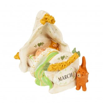 Gnomy babyvugge for marts