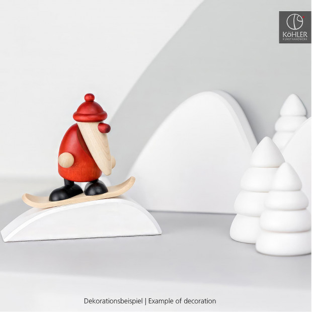 Björn Köhler håndlavede miniature vinter juletræer