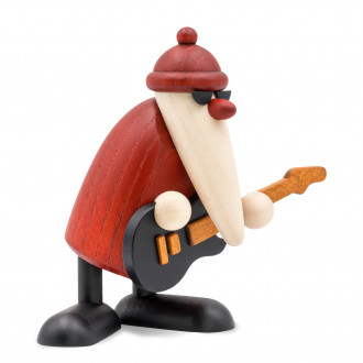 Julemand spiller guitar 9 cm