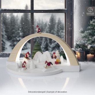 Björn Köhler vinter miniature juletræer