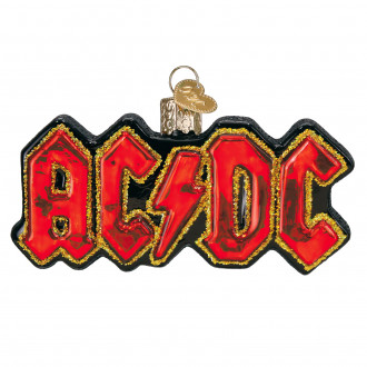 AC/DC julekugle 10,5 cm