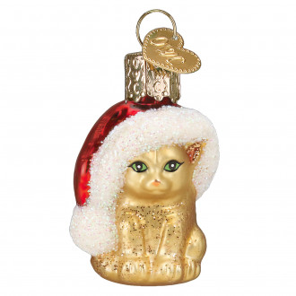 Gumdrops mini kat med nissehue 5 cm