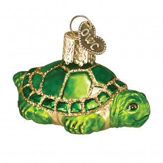 Lille grøn skildpadde 4/6 cm