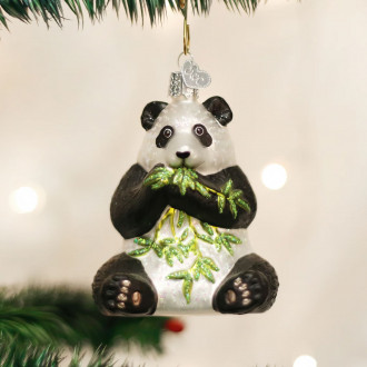 Panda med bambus 9 cm Panda med bambus 9 cm