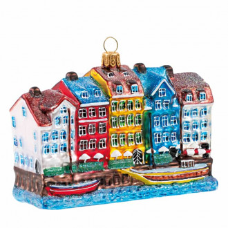 Nyhavn julekugle 11 cm Nyhavn julekugle 11 cm