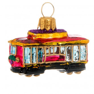 Miniature julepynt - Sporvogn Miniature julepynt - Sporvogn