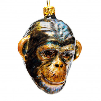 Chimpanse ansigt 8 cm Chimpanse ansigt 8 cm
