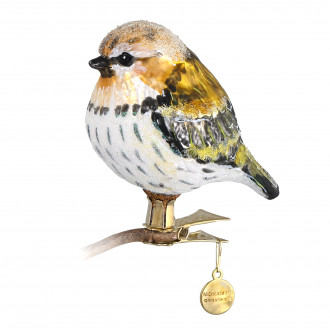 Buttet Grønsisken - 9 cm