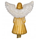 2. sortering - Top engel til juletræet guld